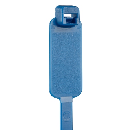 Panduit Cable Tie, 7-1/2 in L, 1-3/4 in Max Bundle Dia., Blue, Nylon 6/6, 50 lb Strength, 500 PK PLM2S-D6